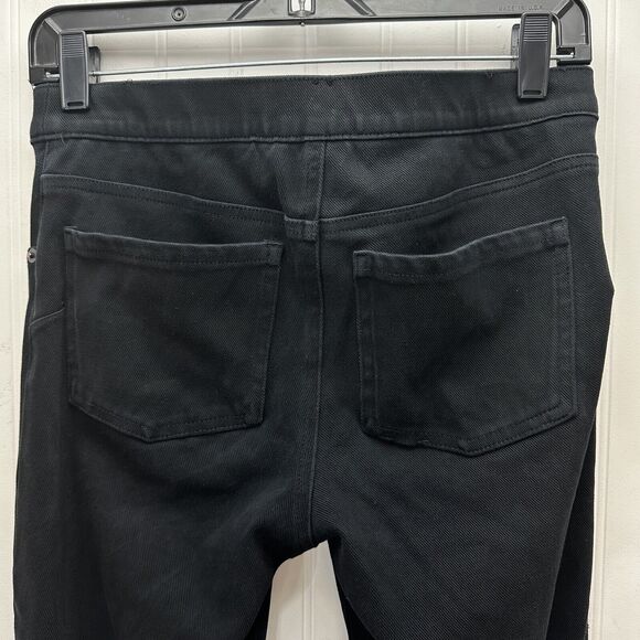 Spanx Jeans Womens Medium Jegging Skinny Black Stretch Pull On Denim Comfort - Picture 5 of 13